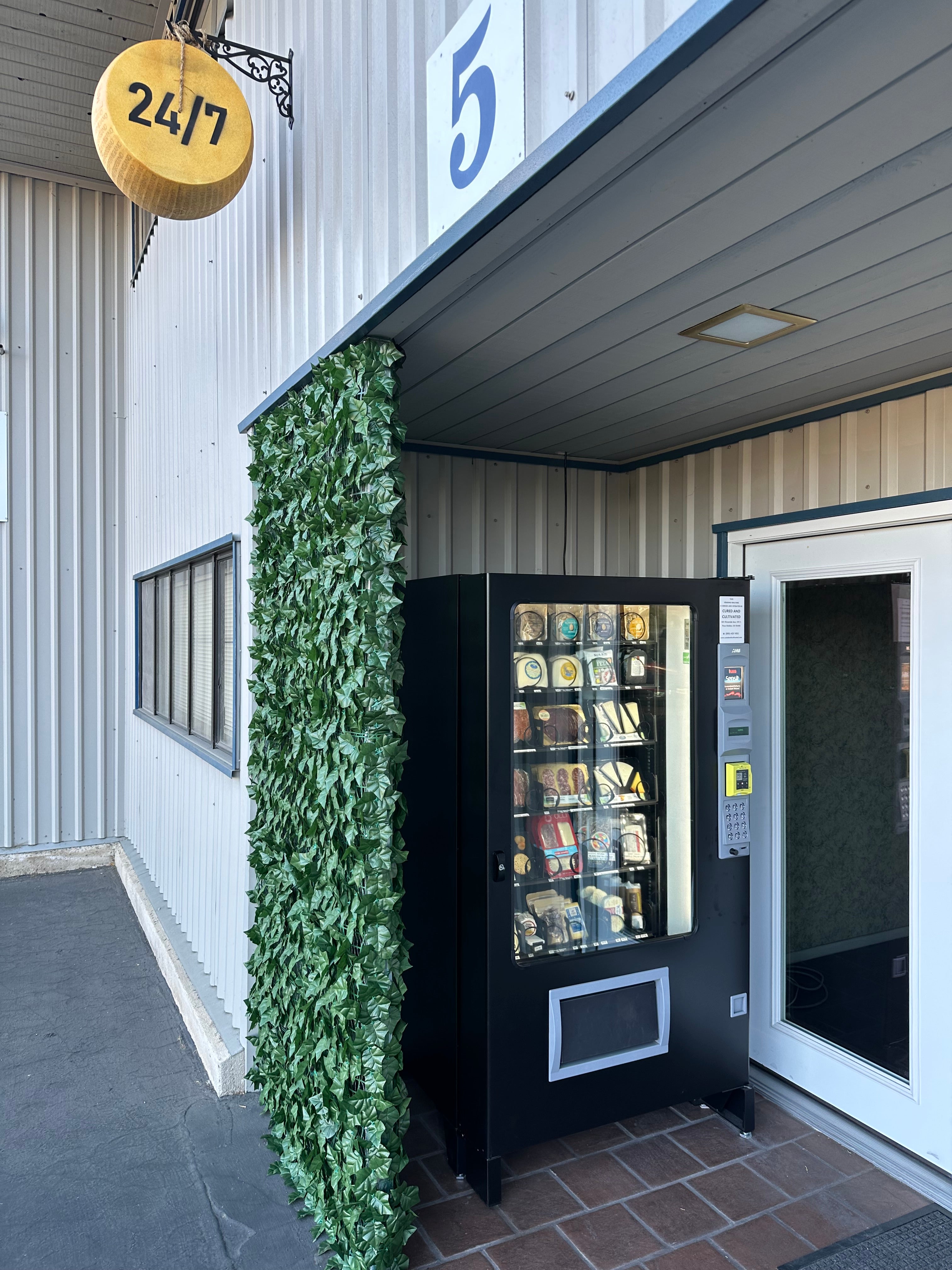 cheese and charcuterie vending machine Paso Robles - Cured and Cultivated
