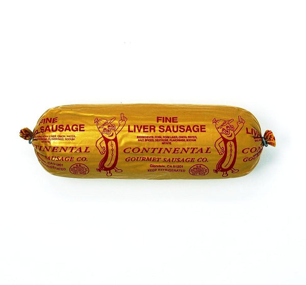Liver Wurst Fine, 8 oz - Cured and Cultivated
