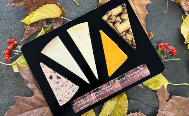 Cheese samples - Cured and Cultivated