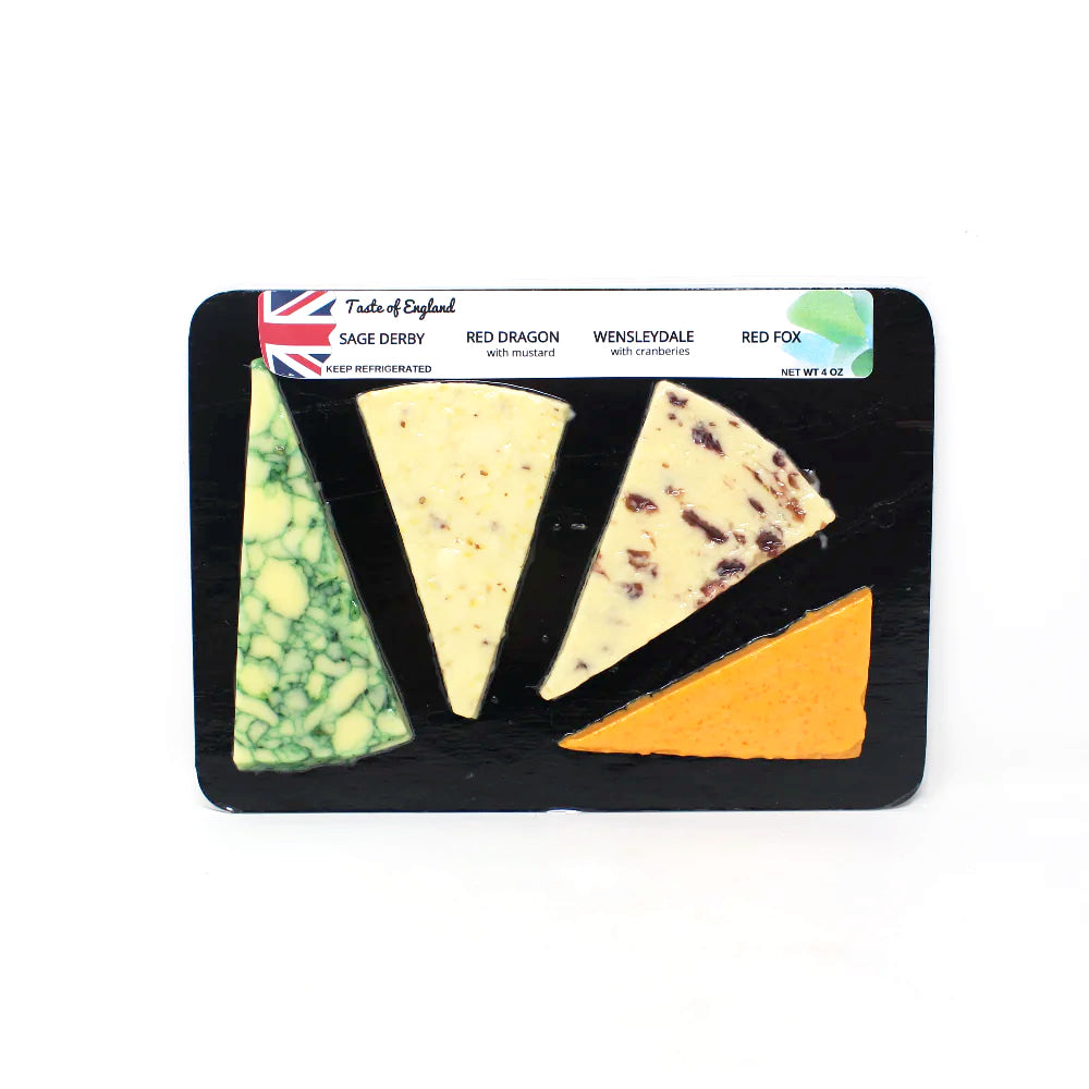 English cheese sampler - Cured and Cultivated