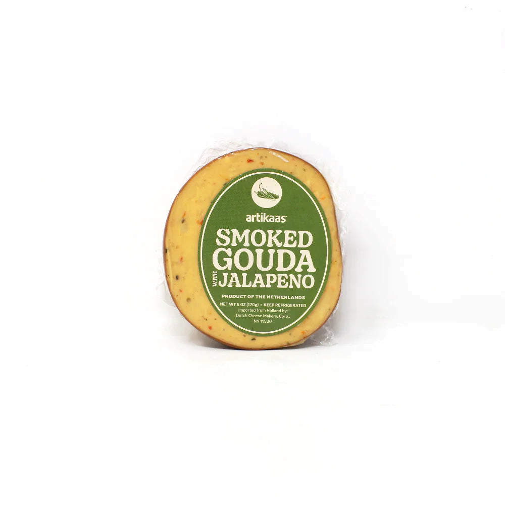 Smoked Gouda with jalapeno - Cured and Cultivated