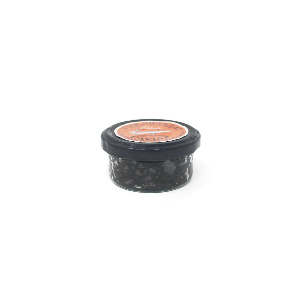 Tsar Nicoulai Estate Black Caviar, 2 oz - Cured and Cultivated