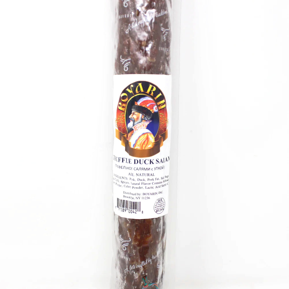 Pork and Duck Truffle Salami Boyarin - Cured and Cultivated
