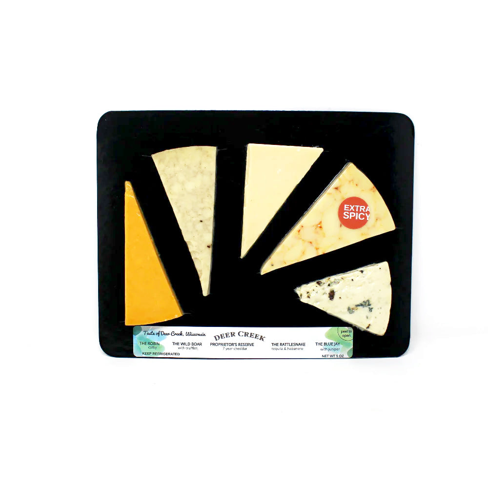 Deer Creek Cheese Sampler - Cured and Cultivated