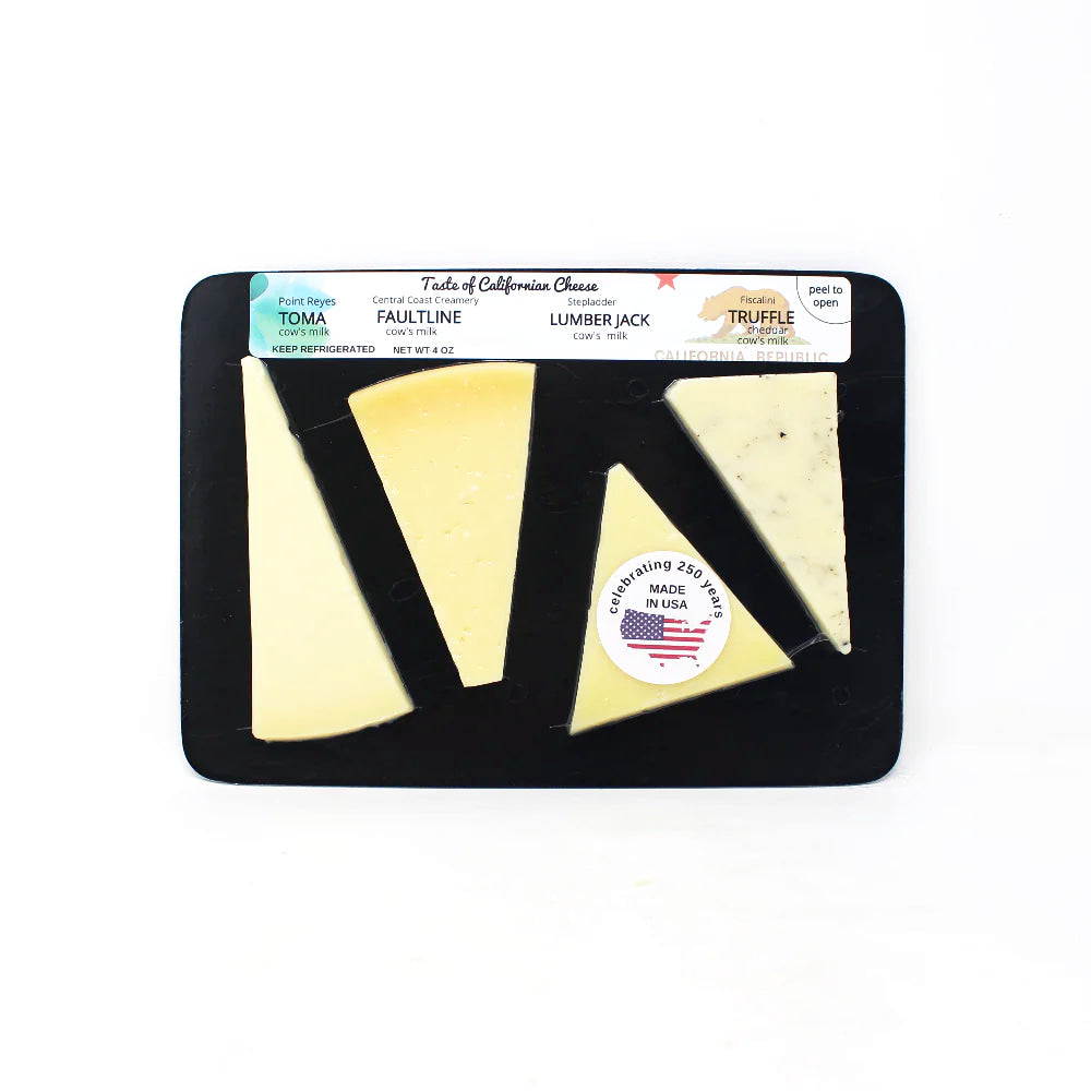 Taste of California Cheese sampler - Cured and Cultivated