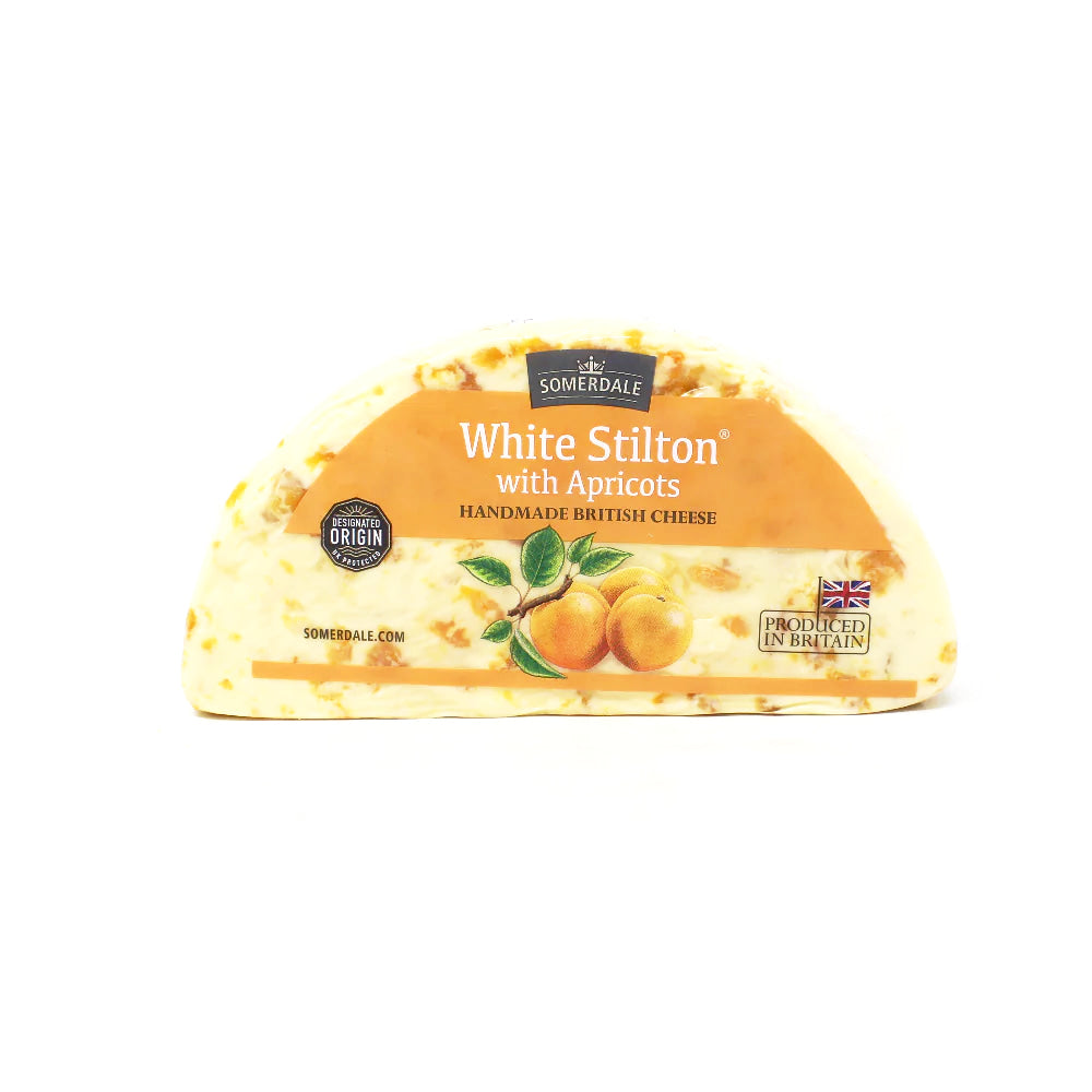 White Stilton with Apricots - Cured and Cultivated