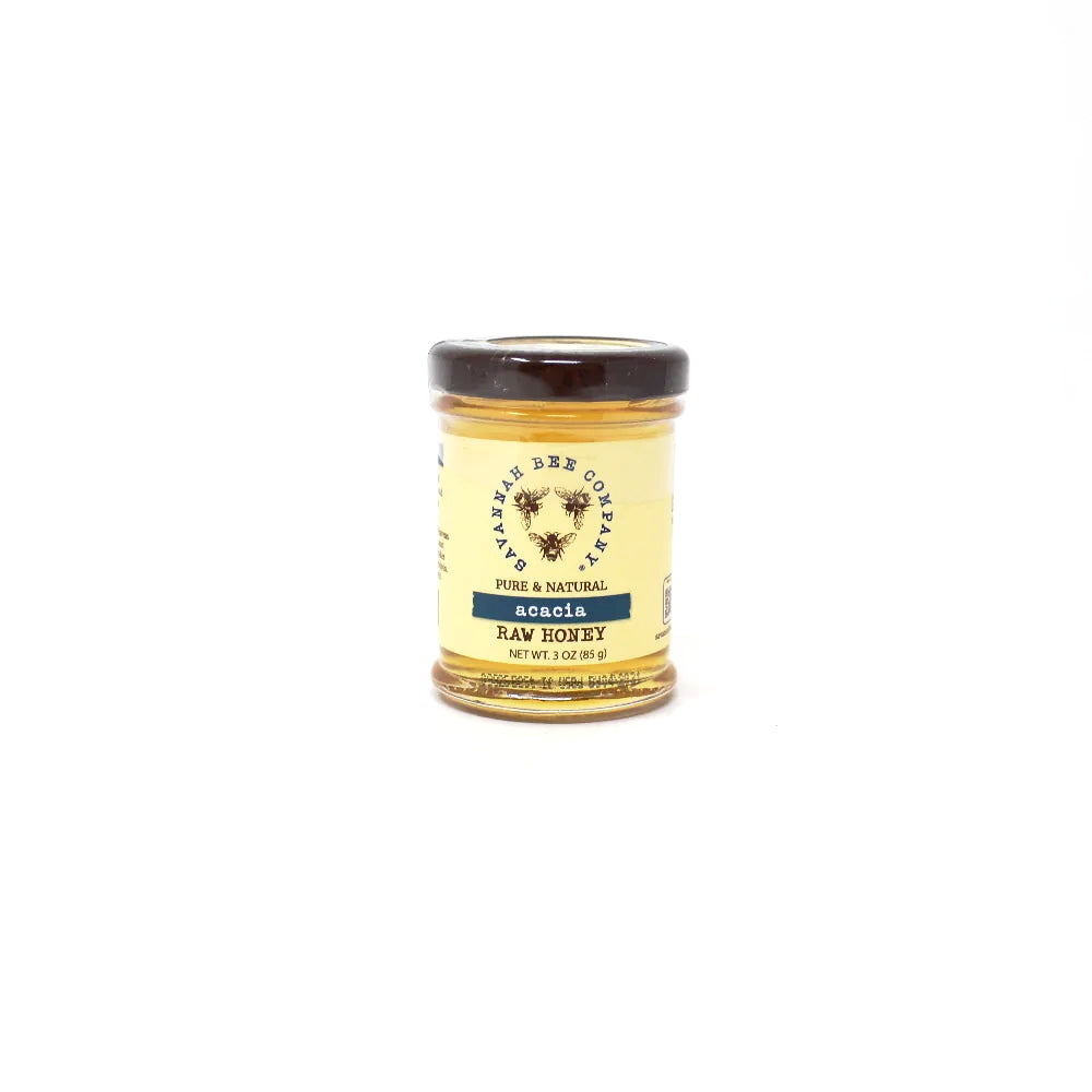 Savannah Bee Acacia Mini Honey, 3 oz - Cured and Cultivated