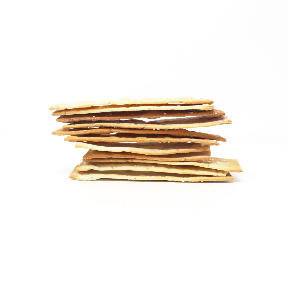Firehook Garlic and Thyme Crackers - Cured and Cultivated