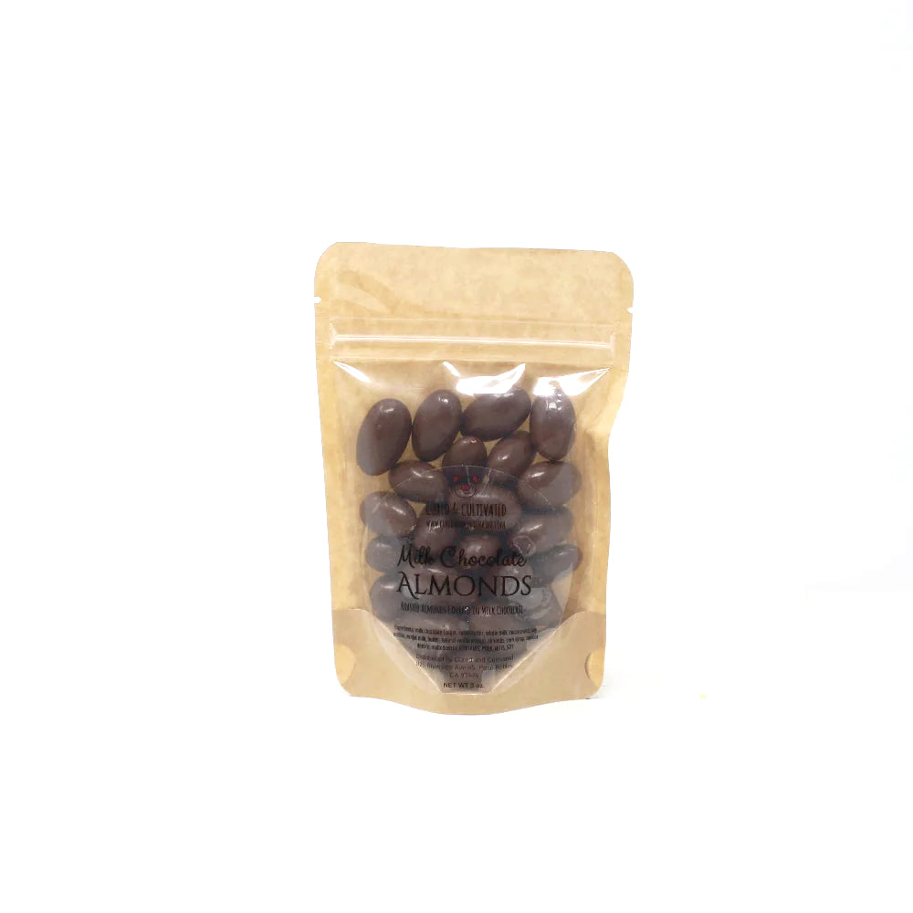 Milk Chocolate covered almonds - Cured and Cultivated