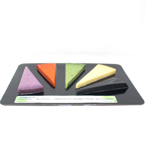 Rainbow Gouda Board, 5 oz Cured and Cultivated