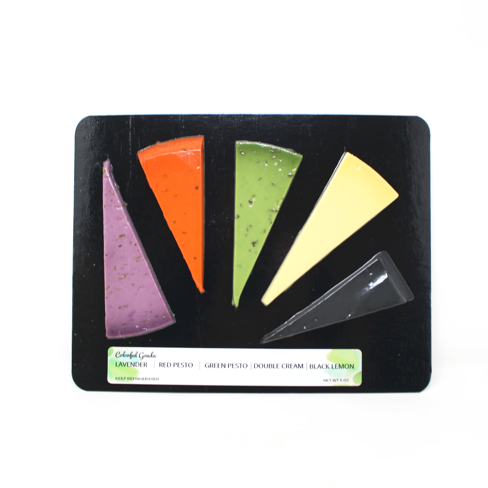 Rainbow Gouda Cheese - Cured and Cultivated