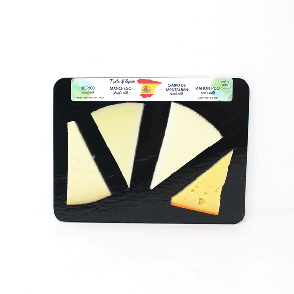 Spanish Cheese Sampler, 3.5 oz Cured and Cultivated