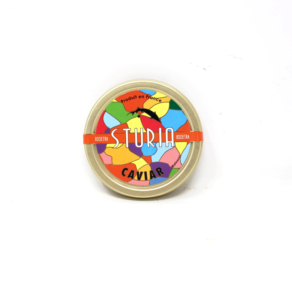 Sturia Oscietra Caviar - Cured and Cultivated