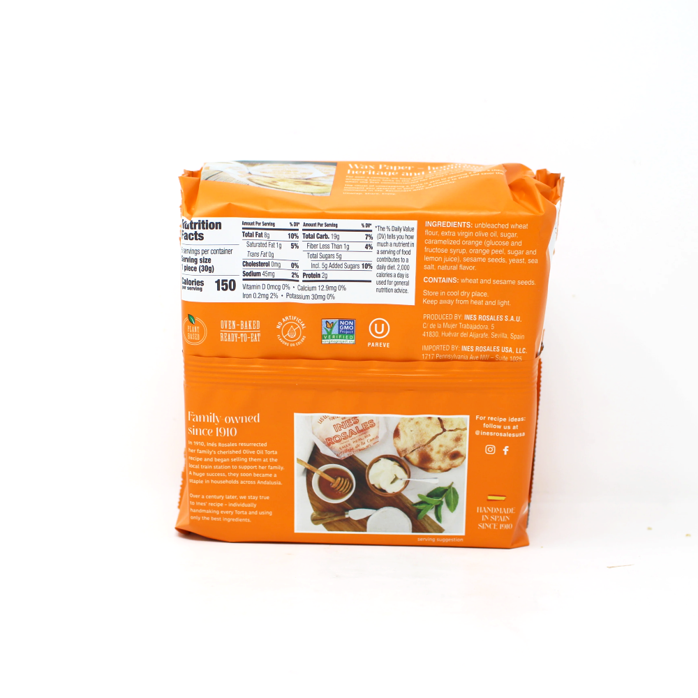 Ines Rosales Orange Tortas - Cured and Cultivated