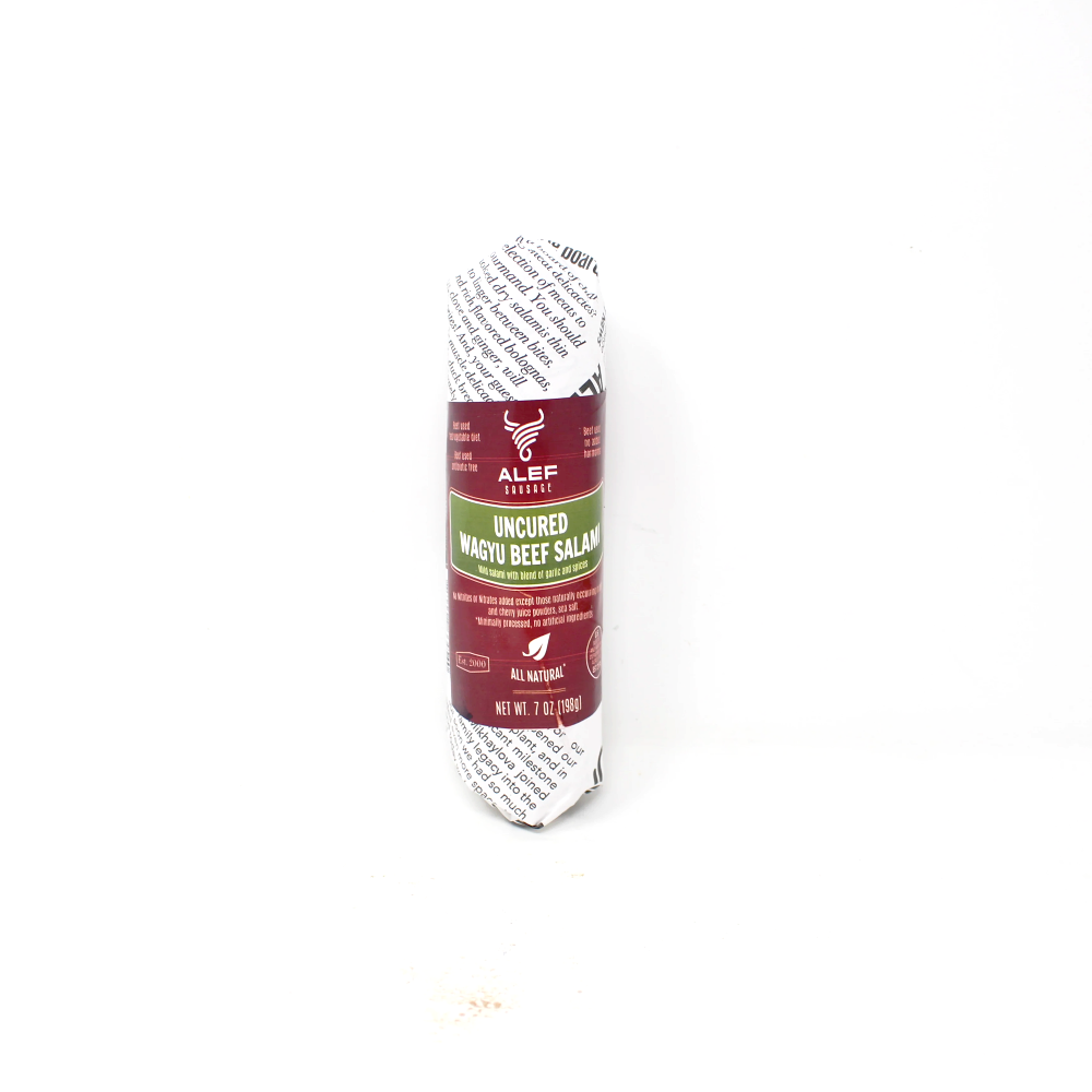Wagyu Beef Salami - Cured and Cultivated