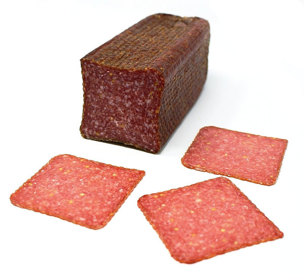 Square Mustard Seed Salami by Piller's - Cured and Cultivated