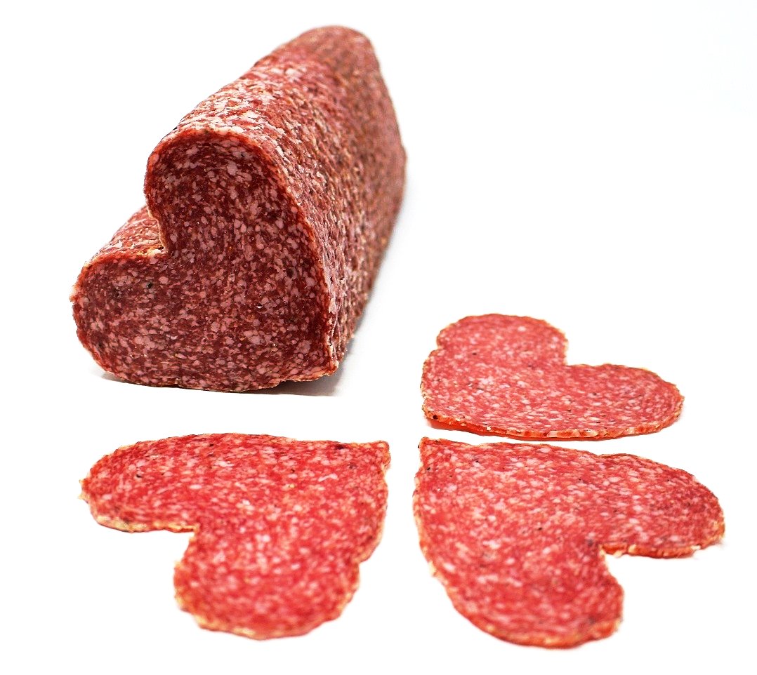 D’Amour Heart Shaped Salami by Piller's - Cured and Cultivated