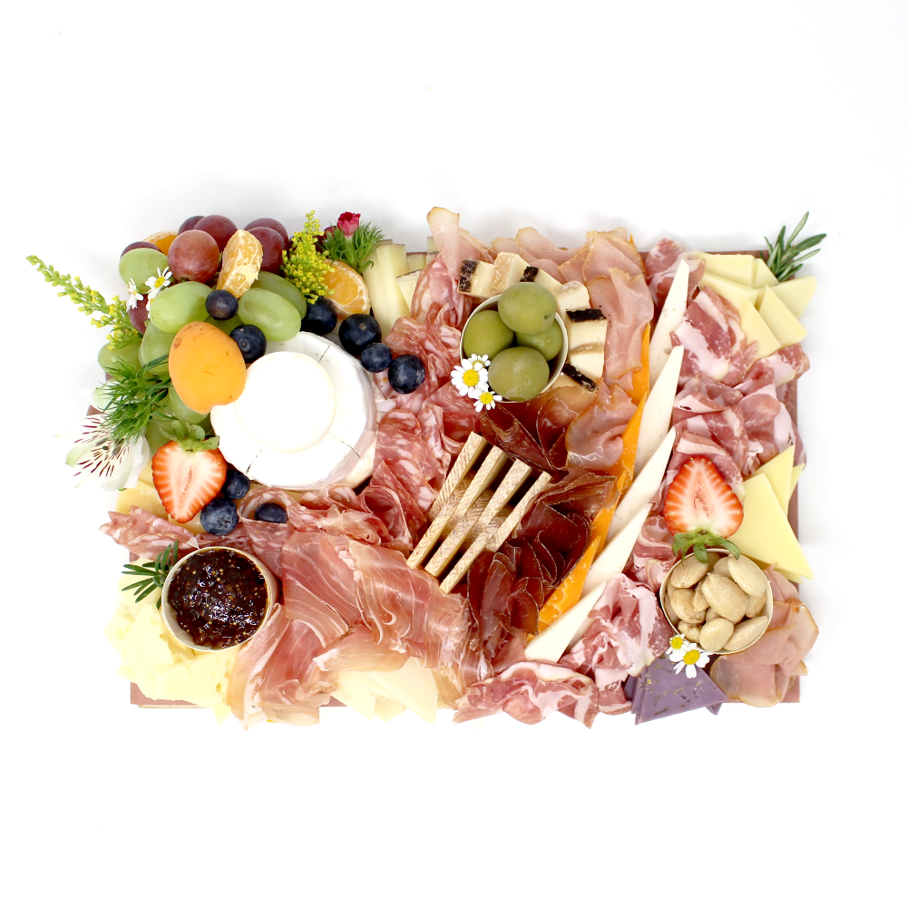 Small Cheese and Charcuterie Grazing Board Paso Robles - Cured and Cultivated