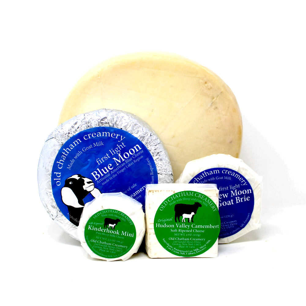 Old Chatham Creamery Original Hudson Valley Camembert Sheep and Cow 4 oz. - Cured and Cultivated