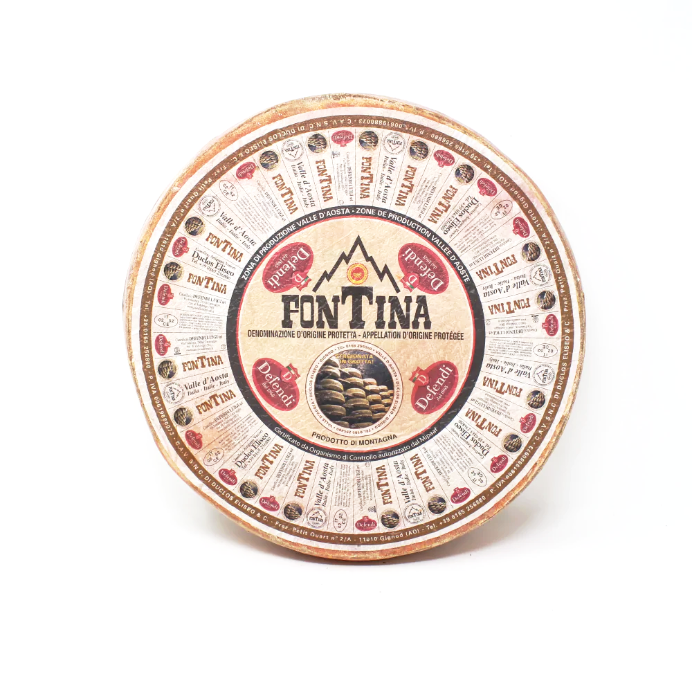 Fontina DOP Defendi cheese - Cured and Cultivated