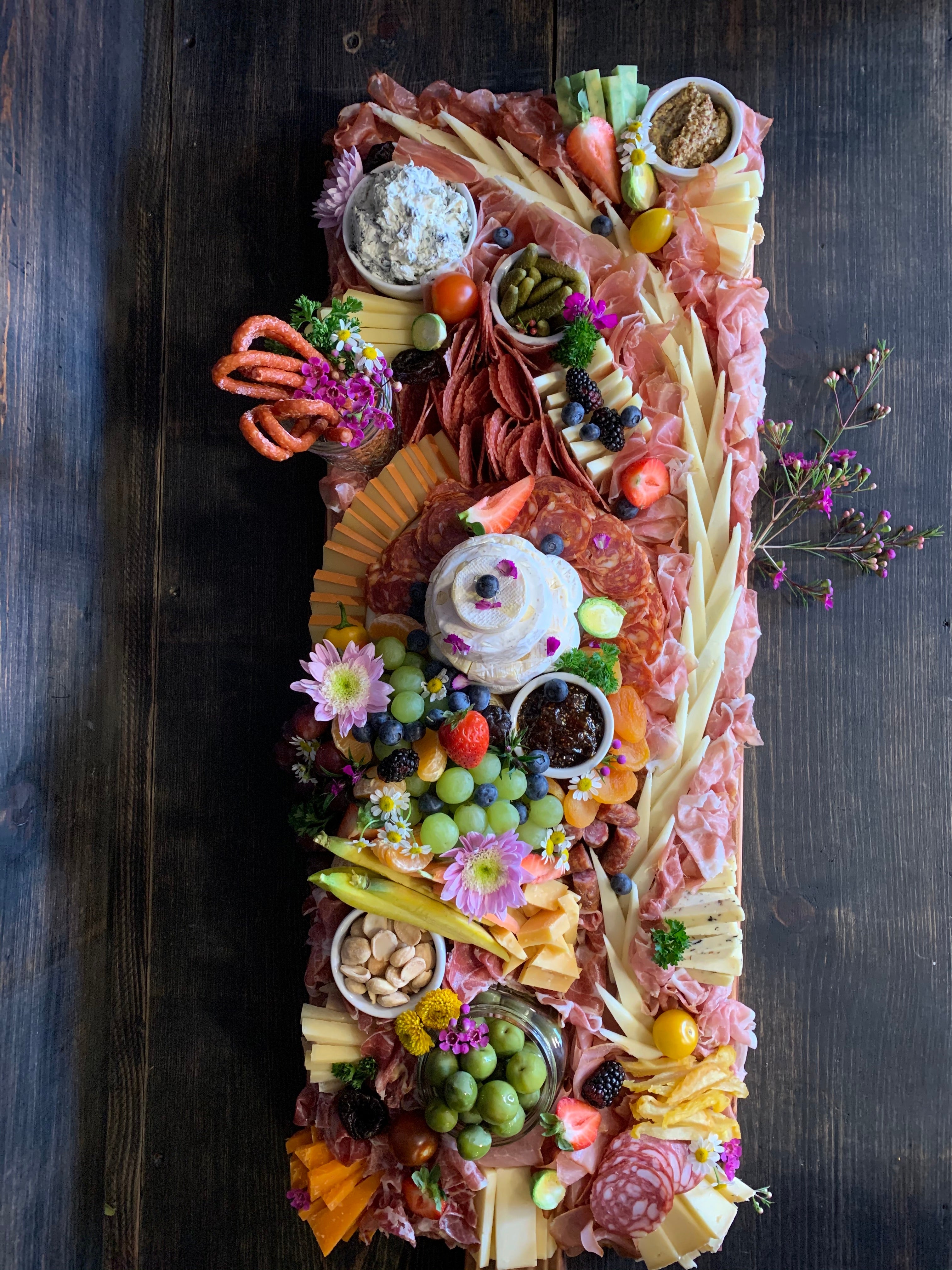 Cheese and Charcuterie Grazing Boards Paso Robles - Cured and Cultivated