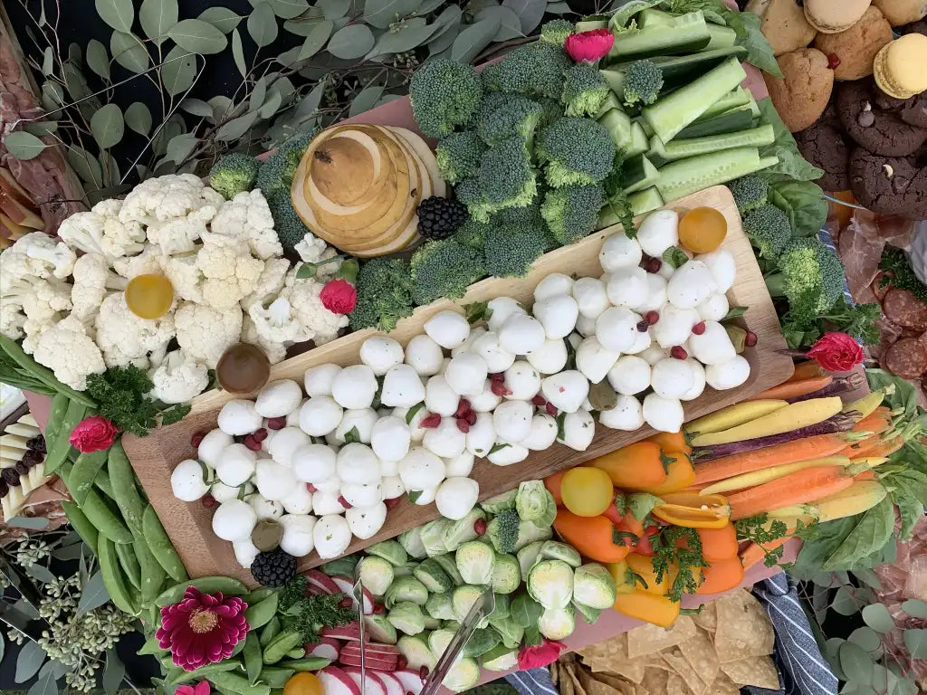 Crudités Vegetable Boards Paso Robles - Cured and Cultivated