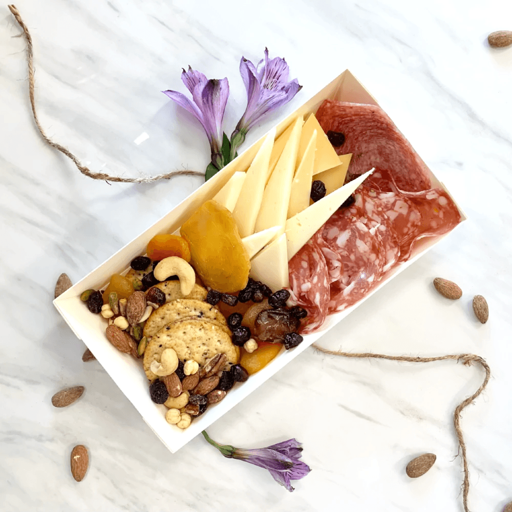 Cheese and Charcuterie Individual Grazing Box Paso Robles - Cured and Cultivated