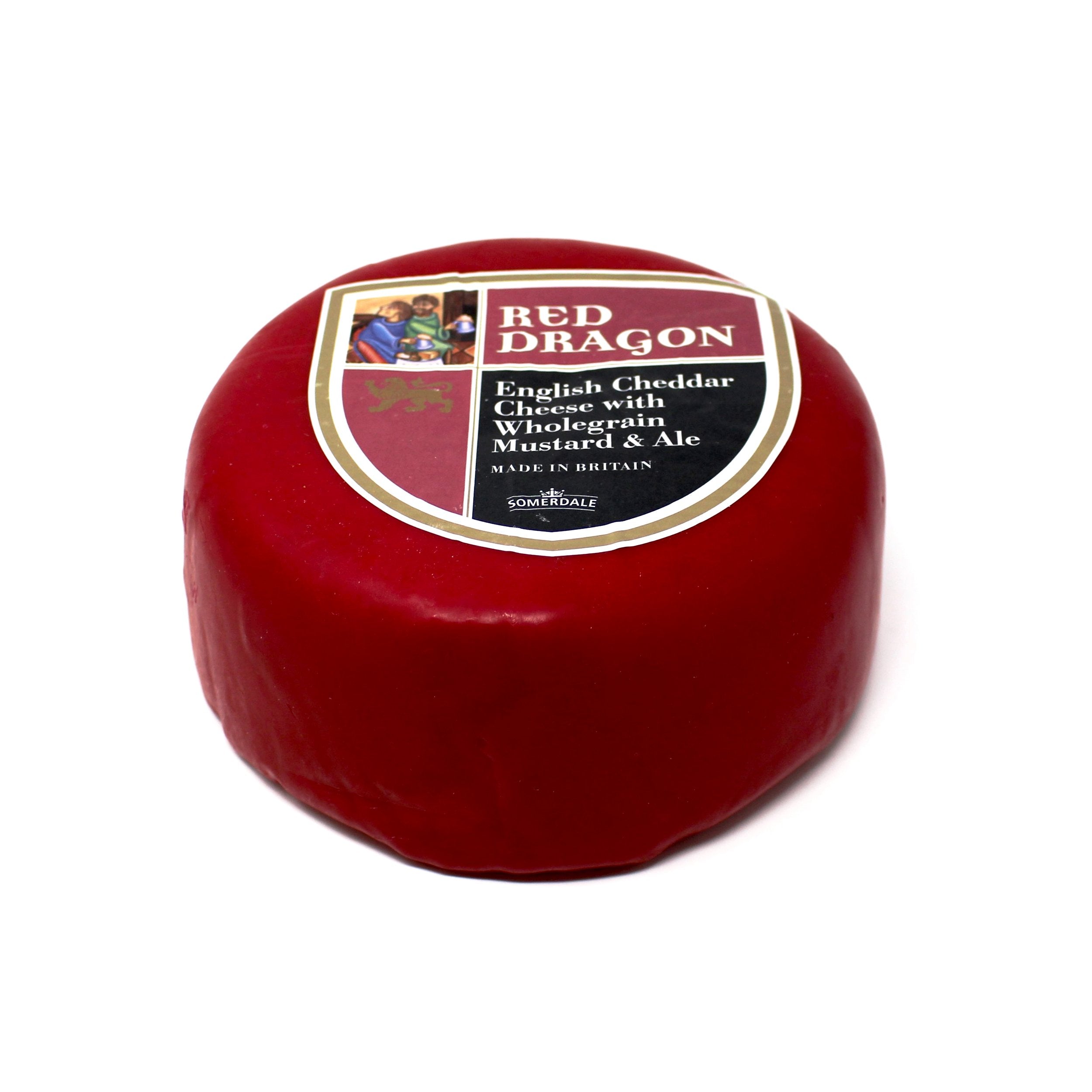 Somerdale Red Dragon Cheddar with Mustard seed - Cured and Cultivated