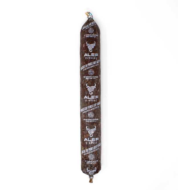 Dry Salami - Brussel "Braunschweyger" by Alef - Cured and Cultivated