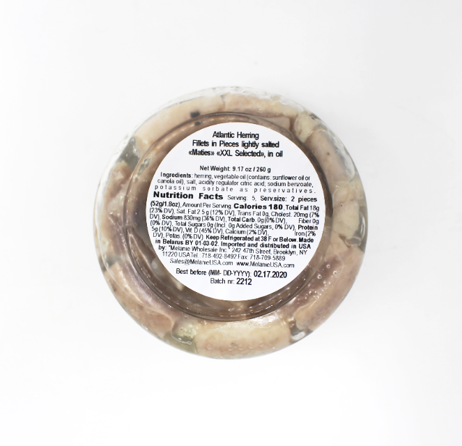 Santa Bremor Herring Maties, 9.17oz - Cured and Cultivated