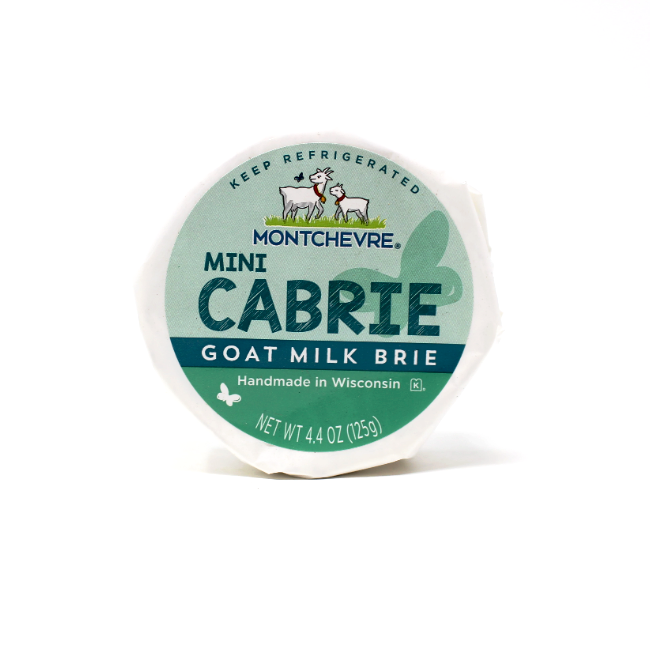 Montchevre Mini Goat Brie, 4.4 oz - Cured and Cultivated