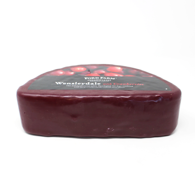 Wensleydale with Cranberries - Cured and Cultivated
