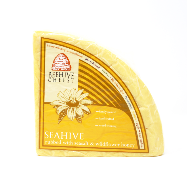 Beehive Seahive Sea Salt & Honey Cheddar - Cured and Cultivated
