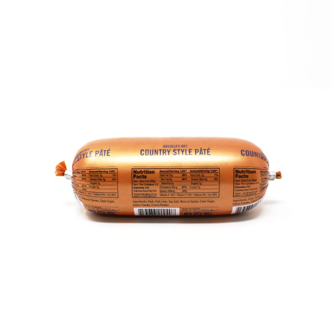 Kasseler Country Style Pâté, 7 oz - Cured and Cultivated