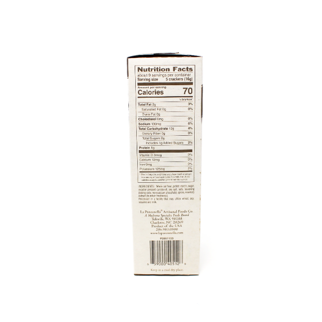 La Panzanella Oat Thins GF - Cured and Cultivated