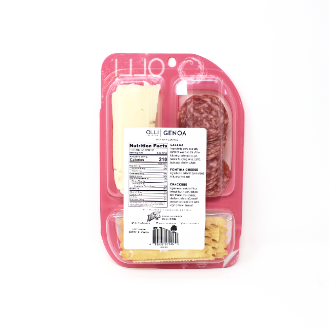 Olli Snack Pack, 2 oz - Cured and Cultivated