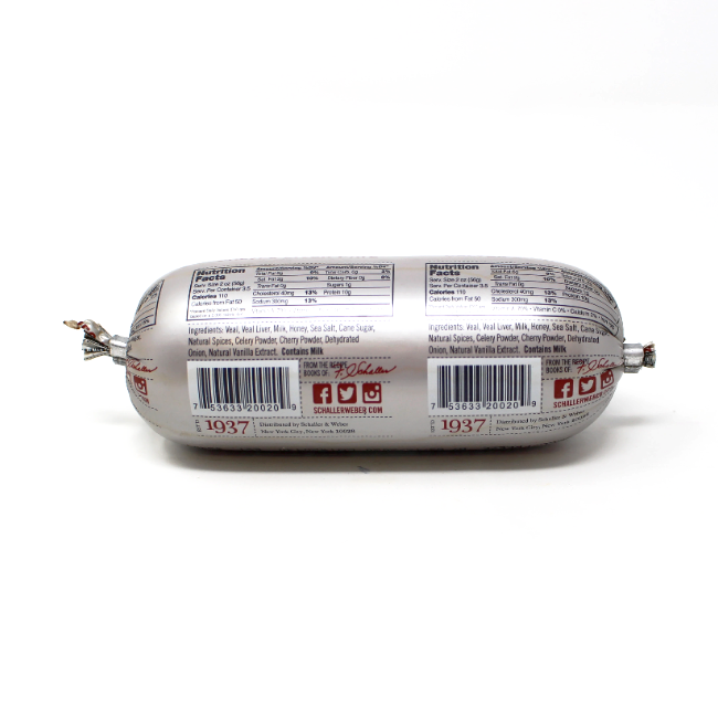 Calves Liver Pate by Schaller & Weber - Cured and Cultivated
