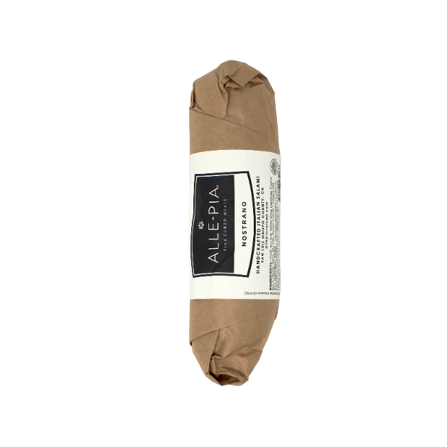 Nostrano Italian Salami, 10 oz - Cured and Cultivated