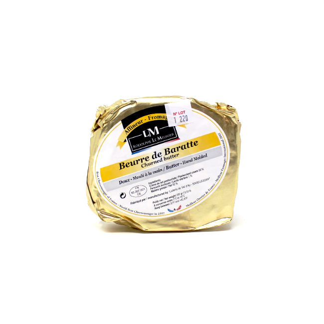 Beurre de Baratte French Butter - Cured and Cultivated
