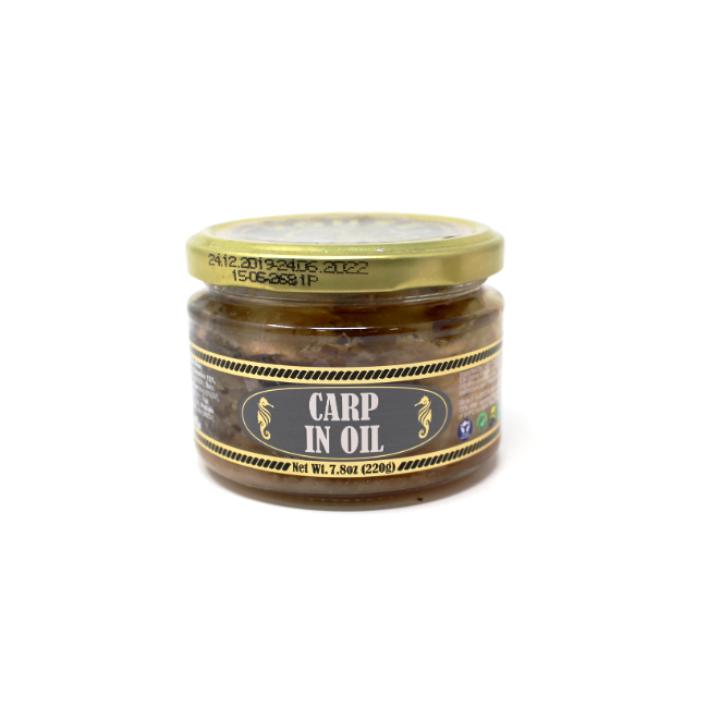 House of Fish Carp In Oil, 8.1oz - Cured and Cultivated