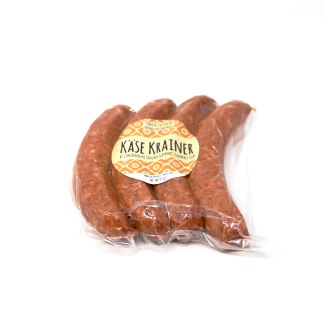 German Kasekrainer Sausage by Continental - Cured and Cultivated