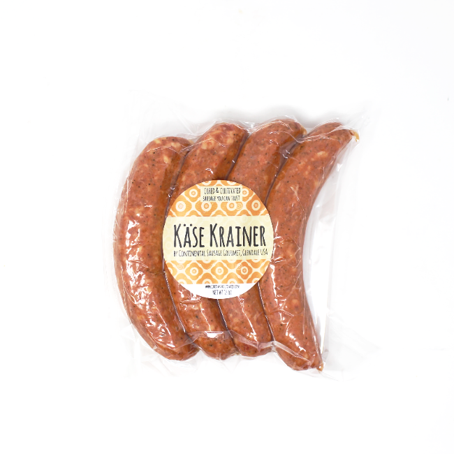 German Kasekrainer Sausage by Continental - Cured and Cultivated