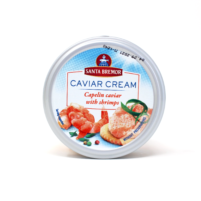 Santa Bremor Caviar Cream Shrimps - Cured and Cultivated