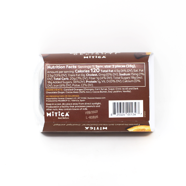 Mitica Orange Delights Chocolate Covered Oranges - Cured and Cultivated