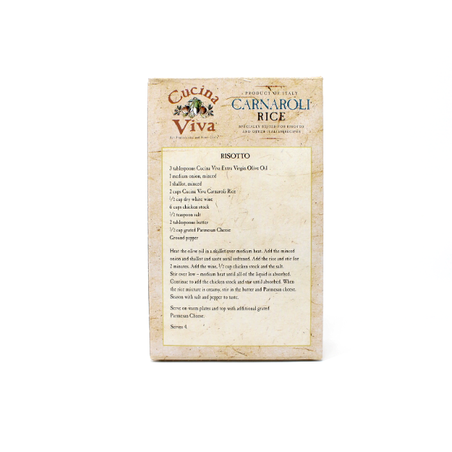 Cucina Viva Carnaroli Risotto Rice Italy - Cured and Cultivated