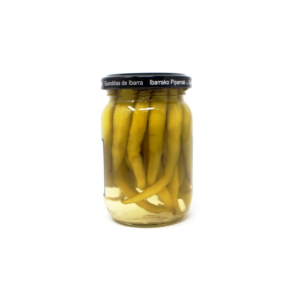 Aintzia Basque Peppers Organic Piparra Ibarra, 7 oz.- Cured and Cultivated