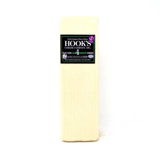 Hook's four 4 Year Sharp Cheddar - Cured and Cultivated
