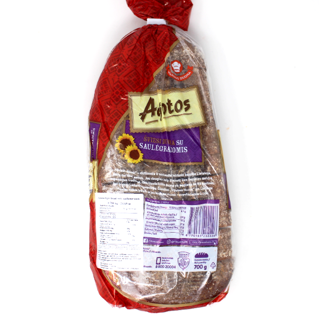 Light Rye Bread with Sunflower seeds