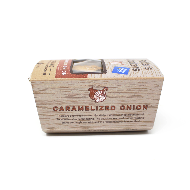 Potter's Crackers Caramelized Onion - Cured and Cultivated