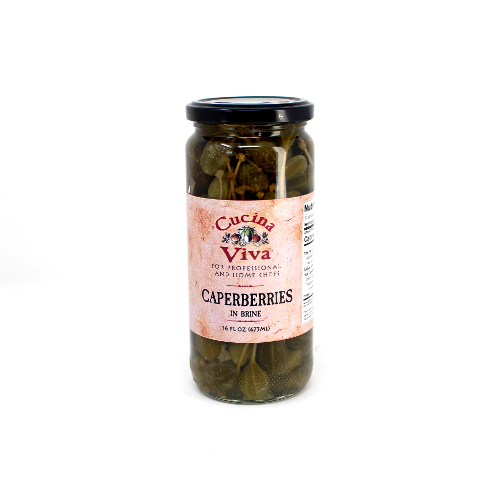 Cucina Viva Italian Pickled Caperberries - Cured and Cultivated